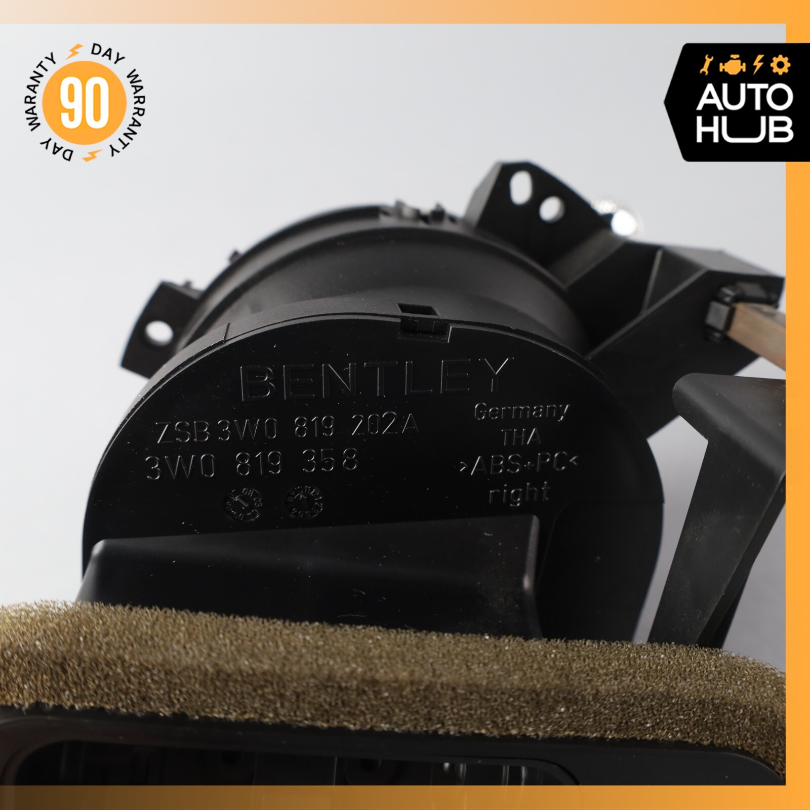 Bentley Continental GT GTC Dash AC A/C Air Vent Grill Right Side OEM 65k