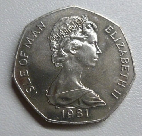 Isle of Man IOM Large Size 50p Viking Ships, TT & Computer 1971-1990 See Menu - Picture 25 of 59