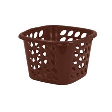 Square Laundry Basket Chocolate Brown Carry and Organize Your Clothes