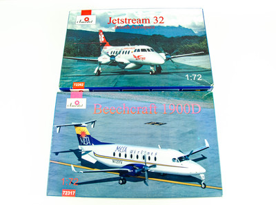 Amodel 1/72 Jet Stream 32 British Aerospace & Beechcraft 1900D Mes Airlines Kits