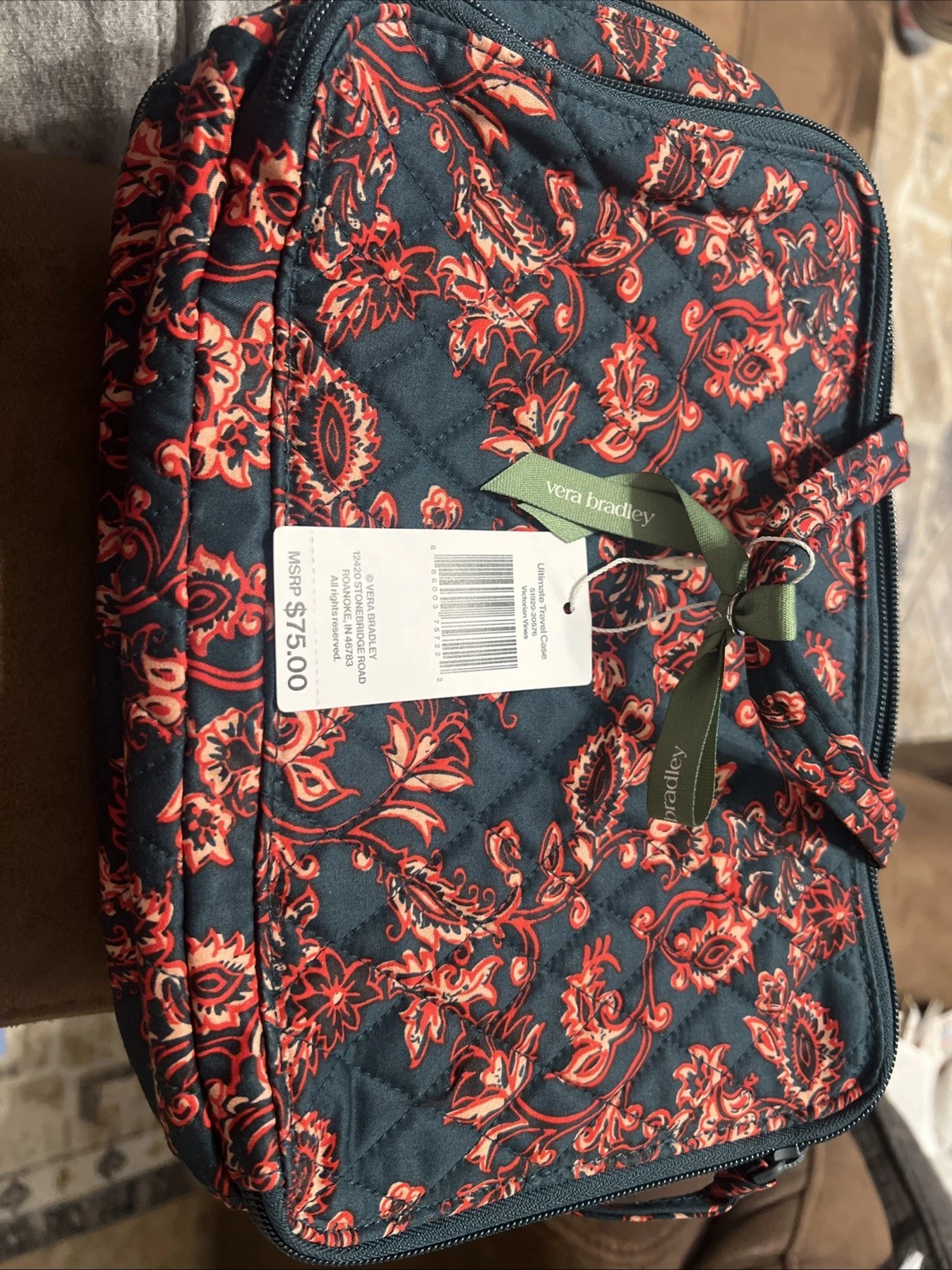The selected region features the Vera Bradley Ultimate Travel Case
Opens in a new window or tab