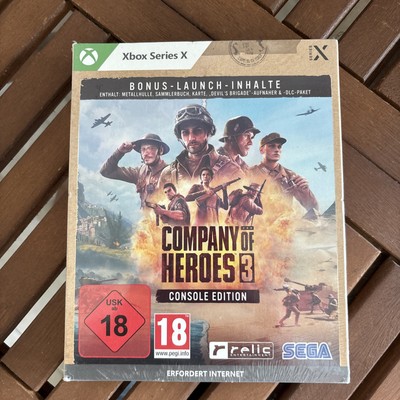Company of Heroes 3 Launch Edition Microsoft Xbox Series X Videospiel NEU&OVP