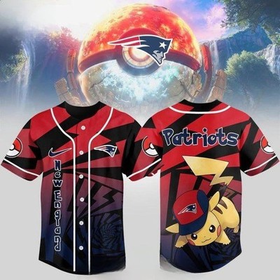 New England Football Monster Trainer Battle Baseball Jersey