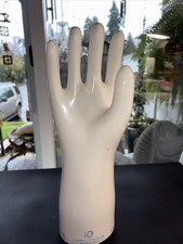 General Porcelain LEFT Hand GLOVE MOLD Size 10 Trenton, N.J. Apr 15 1968 14"tall