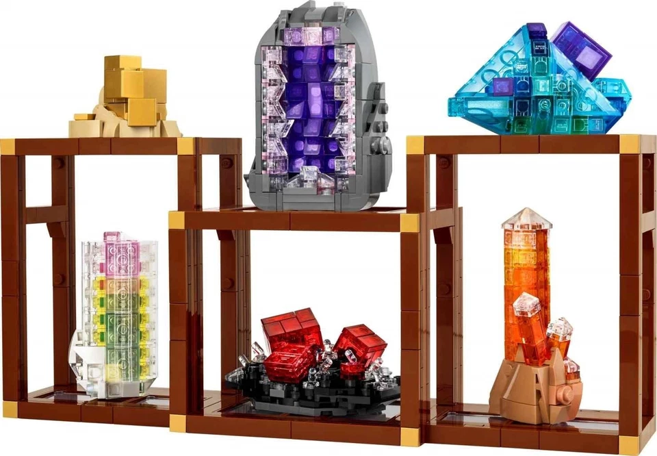 LEGO Ideas 21362 Roca Mineral y Piedras Preciosas Modelo de Exhibición Nuevo Foto 4 de 4