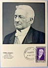 FRANCE MARSEILLE ADOLPHE THIERS 30F SUR TAXE FIRST DAY COVER 1952