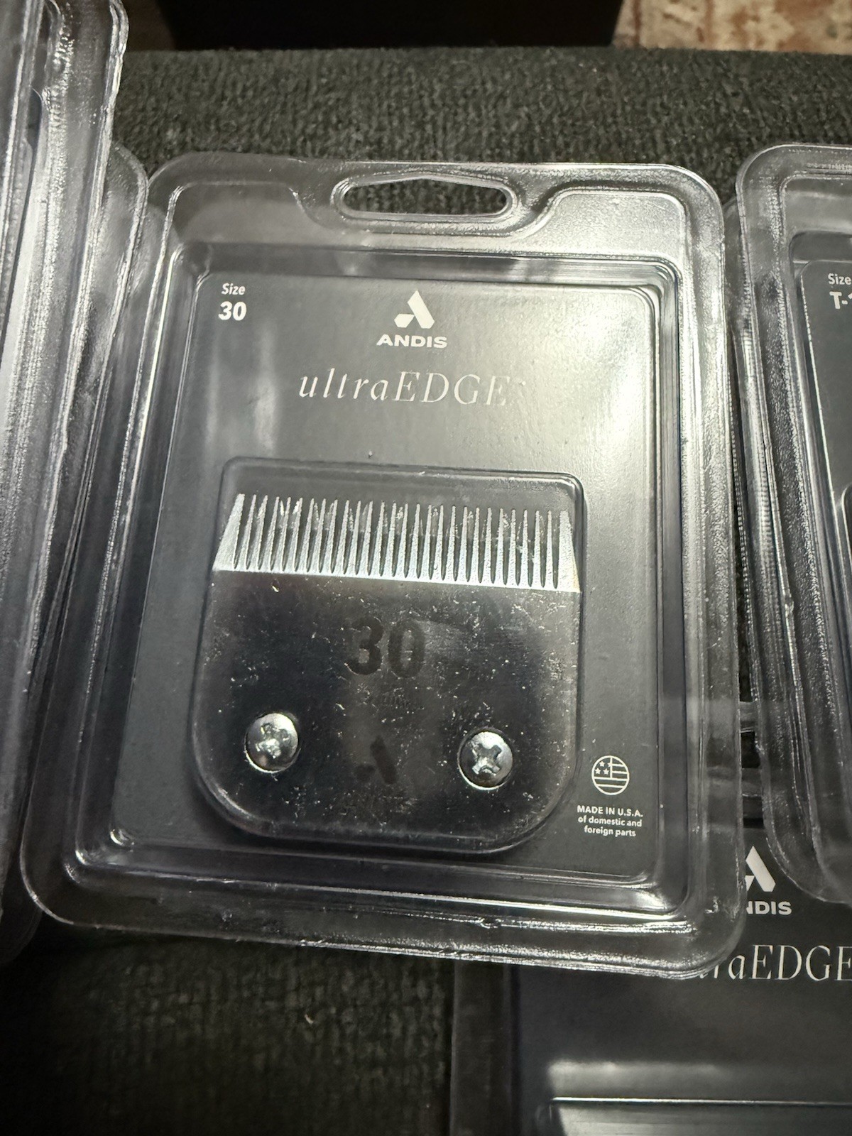 Lot Of 16 Andis Ultra Edge Size 10 - 30 - T10 - T84 - Super Blocking Blades