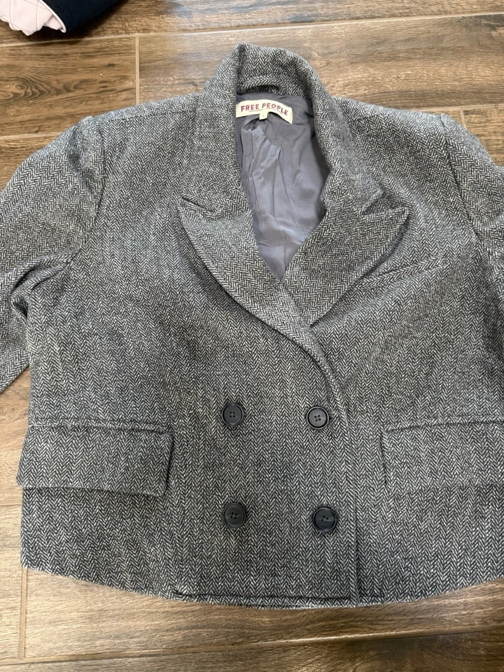 Lote de 7 Pantalones Blazer Free People S M L Prendas para el torso Manga Larga Foto 2 de 4