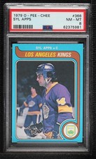 1979-80 O-Pee-Chee Syl Apps Jr Syl Apps #366 PSA 8 1u4