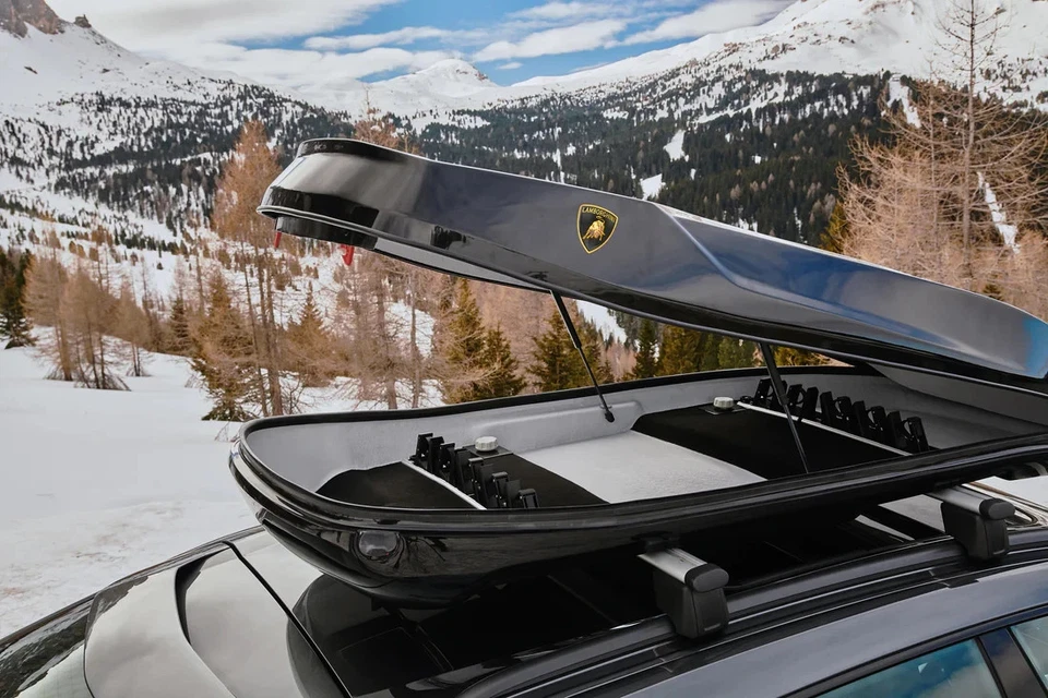 Оригинальный багажник на крышу для лыж и багажа Lamborghini Urus 4ML071200 2019-24 годов выпуска - Изображение 4 из 4