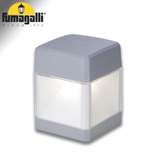 Fumagalli Elisa Wall Grigio LED GX53 10W - Lampada da Esterno CCT