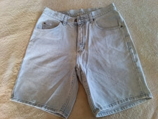 Lee Mens Denim Shorts Blue 3 Size 34
