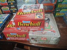 Lot of 3 Baseball Wax Boxes. (2) 1990 Donruss Wax Box. 1992 Skybox Sealed Box