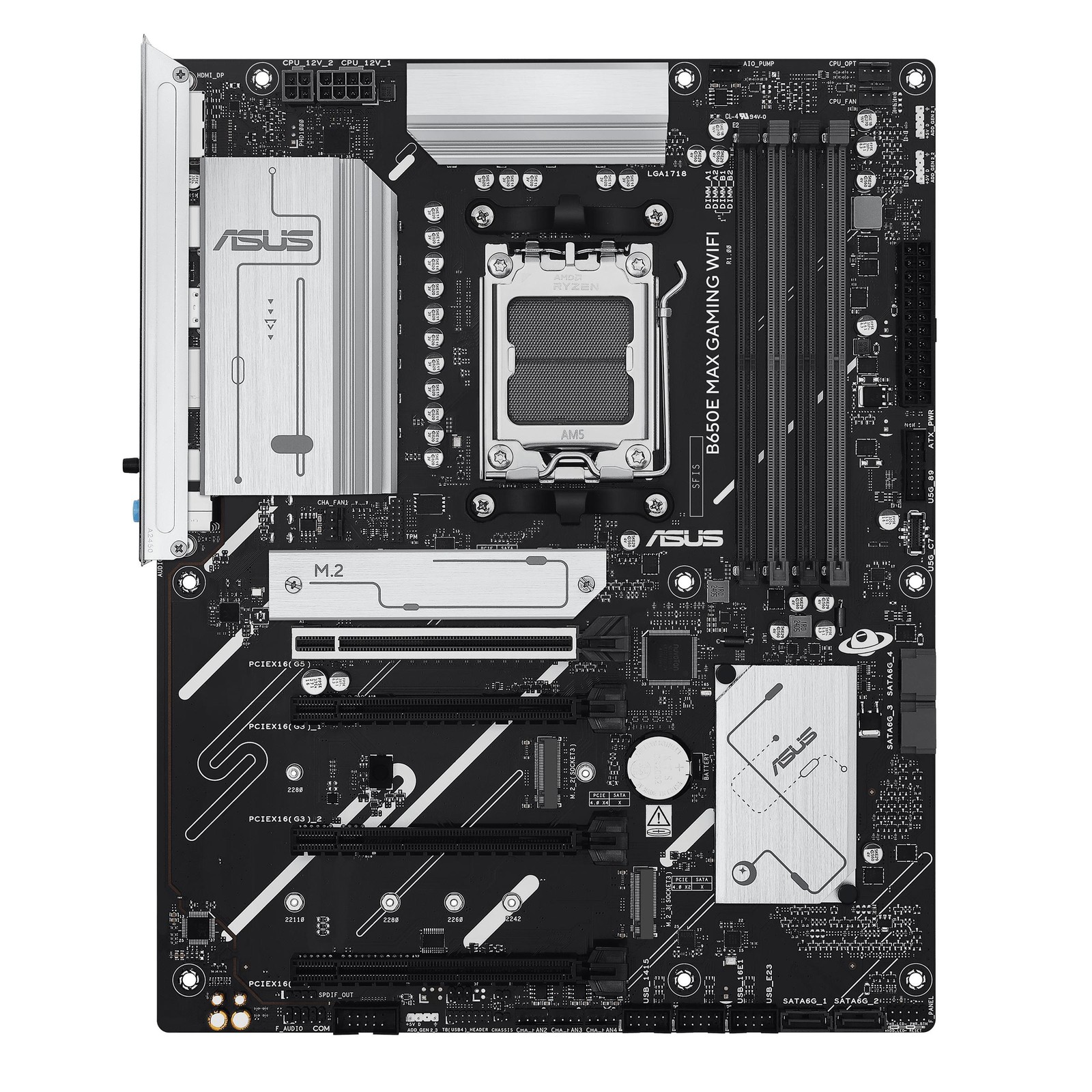 Asus prime b850-plus wifi amd b850 socket am5 atx - Immagine 4