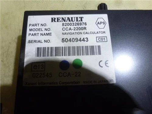 8200326976 Sistema Dvd para RENAULT LAGUNA II (BG0) Luxe Privilege 2005 43776 - Imagen 2 de 3