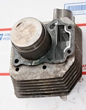 1986-87 HONDA TR200 FAT CAT OEM CYLINDER BARREL W/PISTON USED  /# TE11E-5102190