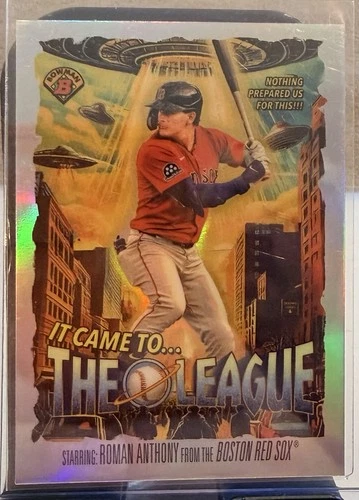 2025 Bowman Chrome Prospects Roman Anthony It Came To The League Refractor