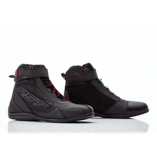RST Frontier Stiefel Schwarz/Rot Damen Gr. 36 Motorrad Stiefel-image