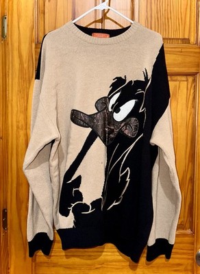 iceberg History Daffy Duck Sweater  2001 Vintage Coogi