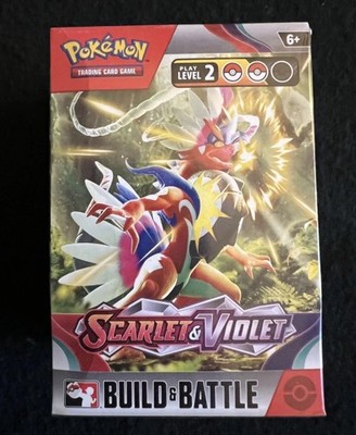 Pokemon TCG Scarlet & Violet Build and Battle Box Factory  Sealed