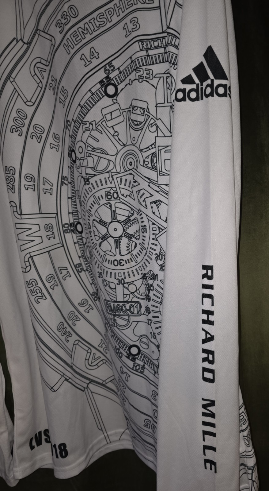 Adidas X Richard Mille ⛵ Sailing Crewneck Long Sleeve T. Size XL. EXTREMELY RARE image 10