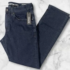 Buffalo David Bitton Jeans Men’s 34X32 Evan X Slim Straight Blue Dark Wash NWT