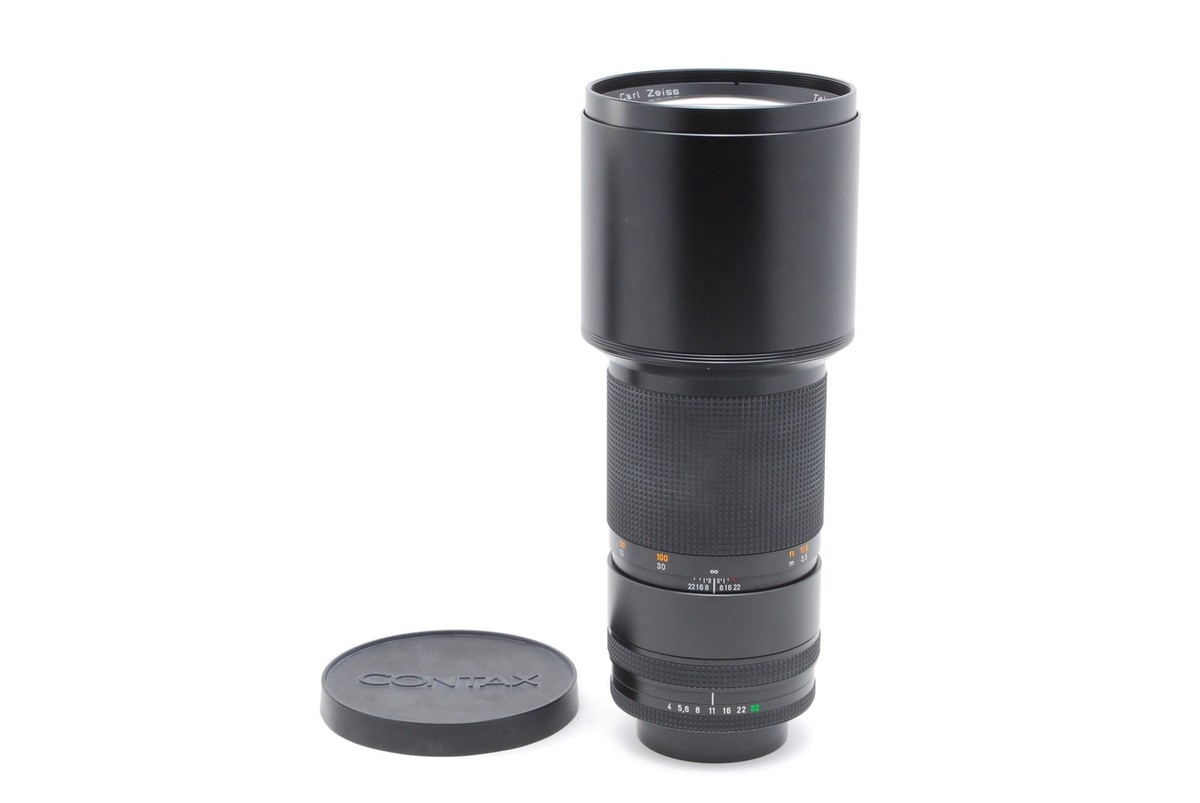 【良品】Contax Carl Zeiss 300mm F4 T* MMJ Top MINT] Contax Carl Zeiss Tele-Tessar 300mm F4 MMJ Lens for C/Y