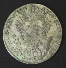 AUSTRIA 20 Kreuzer 1782 A - Silver 0.583 - Joseph II. - 376