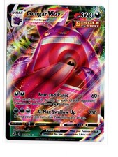 Gengar VMAX 157/264 Swsh08: Fusion Strike Holo on eBay