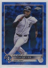 2022 Topps Chrome Sapphire Victor Reyes #252 0b3