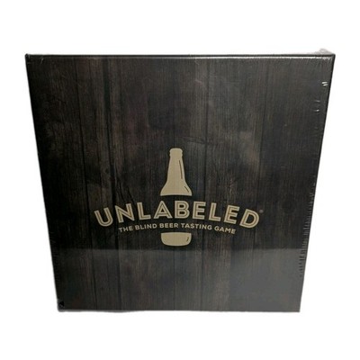 NEW Unlabeled Board Game The Blind Beer Tasting Game Age 21+  Sealed 