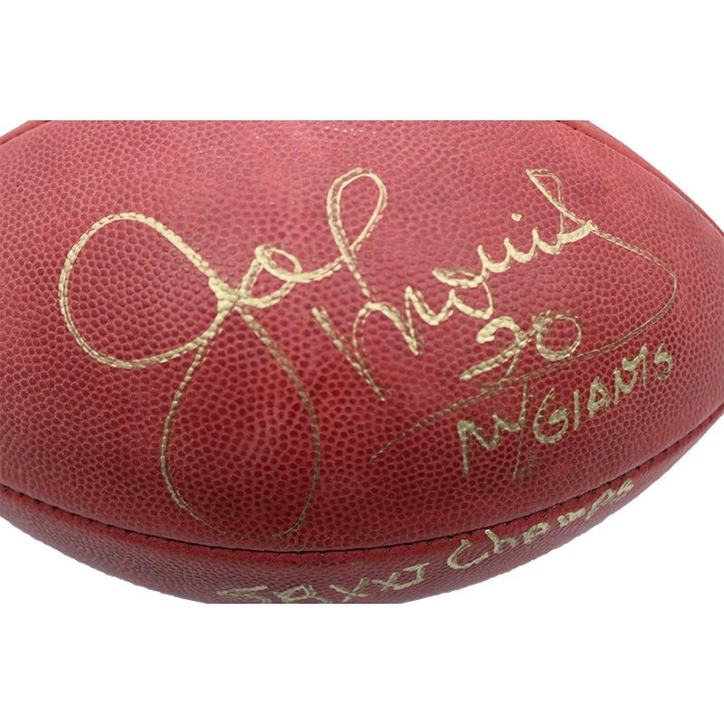 Joe Morris New York Giants Autographed & Insc. 
