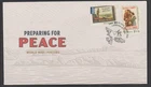 AUSTRALIA 2026 ANZAC DAY Preparing for PEACE design set V F USED On FDC in stock