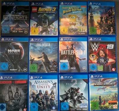 Große PS4/PS5 Spielesammlung   Top Games  