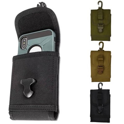Molle Pouch EDC Utility Gadget Tactical Belt Waist Bag With Phone Holster Holder