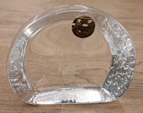 Disney Daisy Duck Baby Cristal D'Arques Lead Crystal Paperweight Ornament - Picture 4 of 9