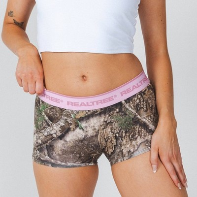 Shinesty ''The Wild Game'' Realtree x Shinesty Neon Pink Boyshort with Waistband