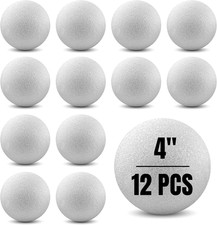Products Foam Balls - Craft Foam XPS for Projects, Arts, Crafts, 4-Inch, Whi