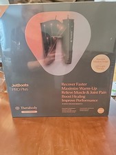 Therabody Jet Boots Pro Plus Sealed NIB Pneumatic Compression LED Light