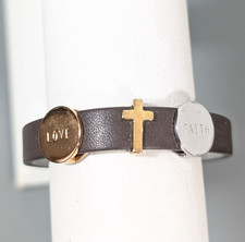 Keep Collective Reversible Brown Silver Tone ...