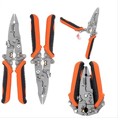 12in1 Multifunctional Wire Stripper Foldable Wire Stripper Twister Profession...