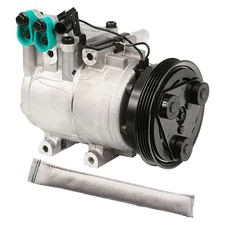 OEM AC Compressor w/ A/C Drier For Hyundai Accent 2003 2004 2005