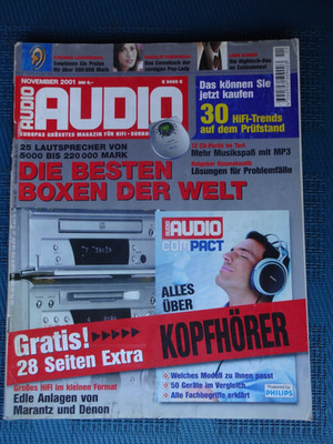 AUDIO 11/01,TAG McLAREN DPA 32R,ALOIA PST 11.0,ST 13.01,DENON 201 SA,MATANTZ 110
