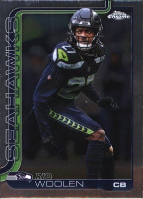 2025 Topps Chrome Riq Woolen #278 Seattle Seahawks