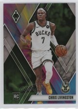 2023-24 Panini Phoenix Rookies Color Burst Chris Livingston #265 5y7