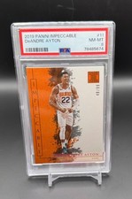 2019 Panini Impeccable DEANDRE AYTON #411 SP 48/99 PSA 8