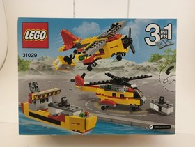 LEGO Creator 31029 New 132 pcs Cargo Heli 3 in 1 Helicopter Airplane Boat Sealed