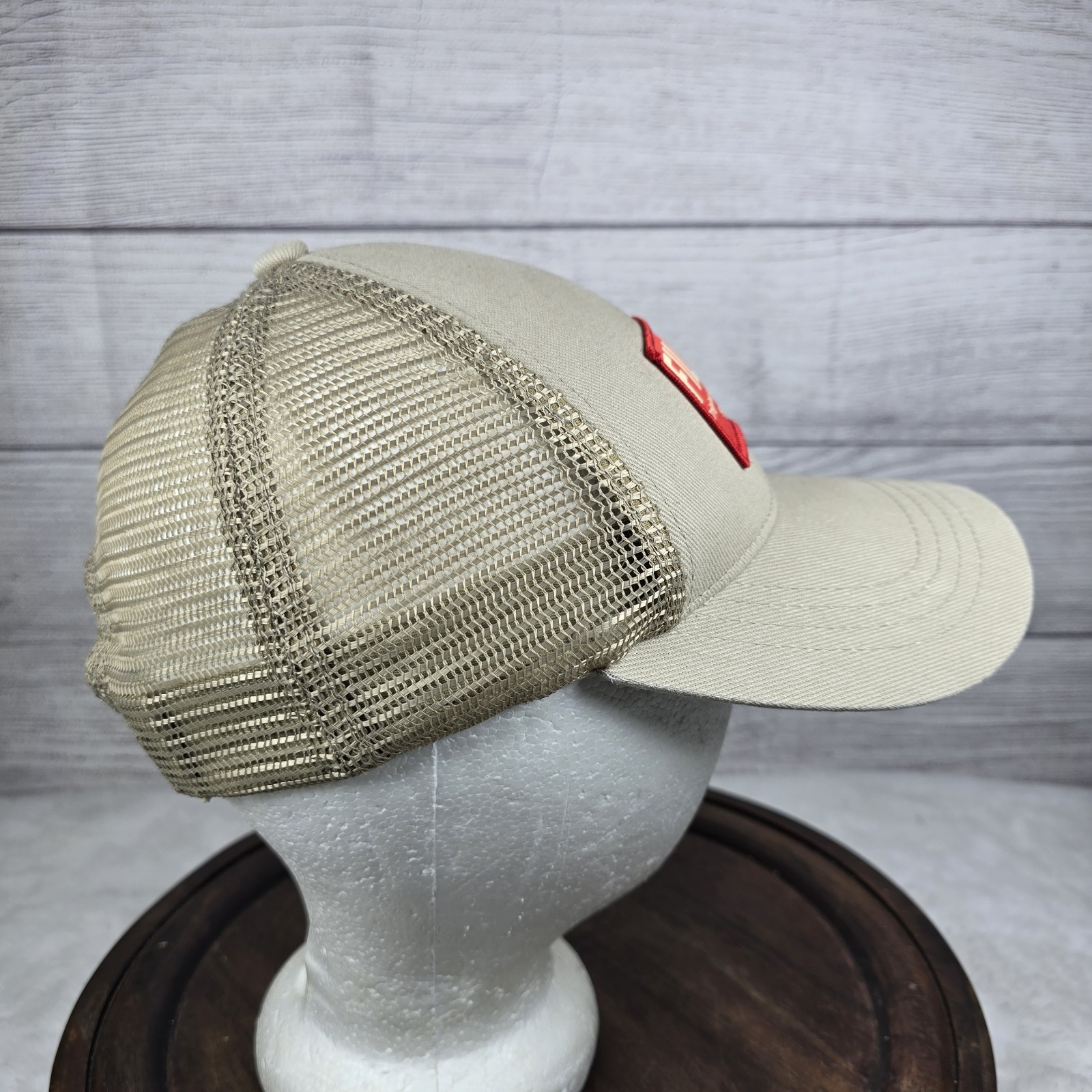 CC Filson Big Patch Brown Back Mesh Snapback Truc… - image 3