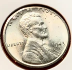 1943-S Lincoln Wheat Cent Penny GEM BU From an Original Bank Roll