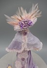 OOAK Victorian Dress & Hat on Dressmaker Form Artisan Dollhouse Miniature 1:12 — photo 4